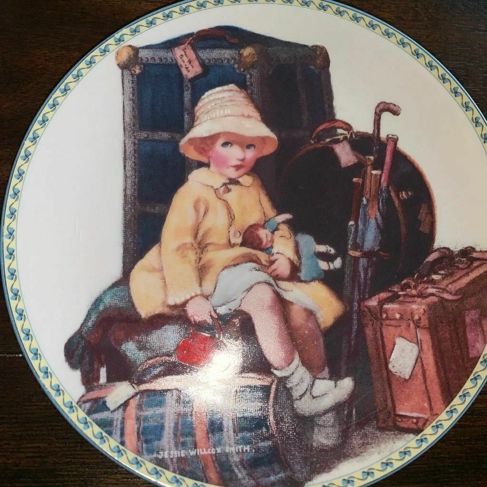 - Knowles Plate "Ready and Waiting" Yesterday's Innocents Jessie Wilcox Sm…
